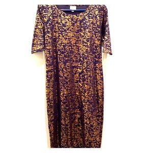 LuLaRoe Julia Holiday dress
